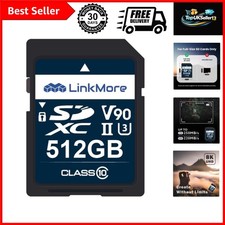 512GB V90 SD Card – Waterproof, X-ray Proof for Extreme Adventures