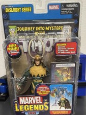 Marvel Entertainment Legends Onslaught Series 13 Long Horn Loki Figure