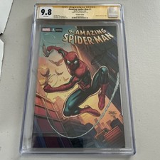 AMAZING SPIDER-MAN #1 SAJAD SHAH EXCLUSIVE SPIDERMAN CGC 9.8 Signed