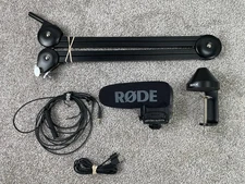 Rode VideoMic Pro Plus  Microphone (Videomic) w/ Charger, Aux Cord & Desk Mount!