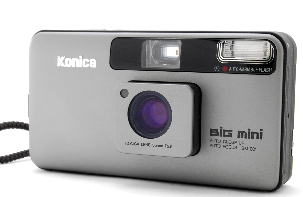 🎦[TOP MINT/Box] Konica Big Mini BM-201 Point & Shoot Film