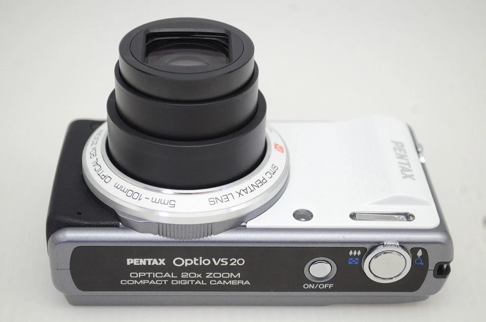 [Mint] PENTAX Optio VS20 16.0MP Compact Digital Camera Brilliant White #251023l - Image 3 of 4