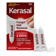 Kerasal Nail Renewal, Restorative Repair 0.33 Fl Oz Pack of 2 , Clear