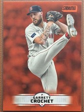 2025 Stadium Club Garrett Crochet #18 Bronze Foil Boston Red Sox