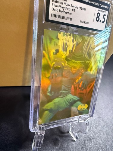 Scarecrow #5 Batman Holo Series Gold Hologram DC 1996 CGC 8.5 - Picture 3 of 9