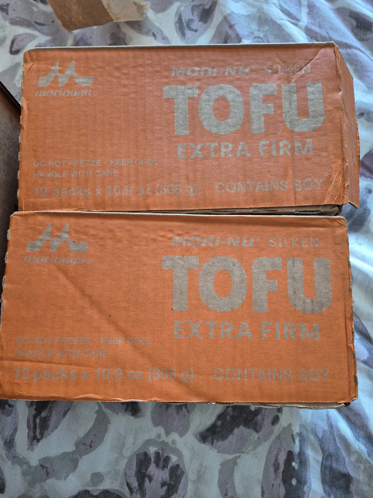 24 Pack MORI-NU SILKEN TOFU EXTRA FIRM Low Fat 10.9 oz/308each BB December 2026