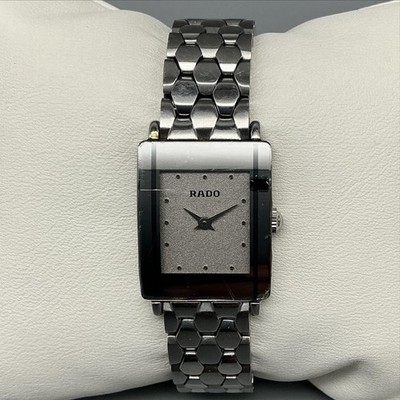 Rado DiaStar Womens Watch 18mm Stainless 153.0488.3 Swiss New Battery 5.75''