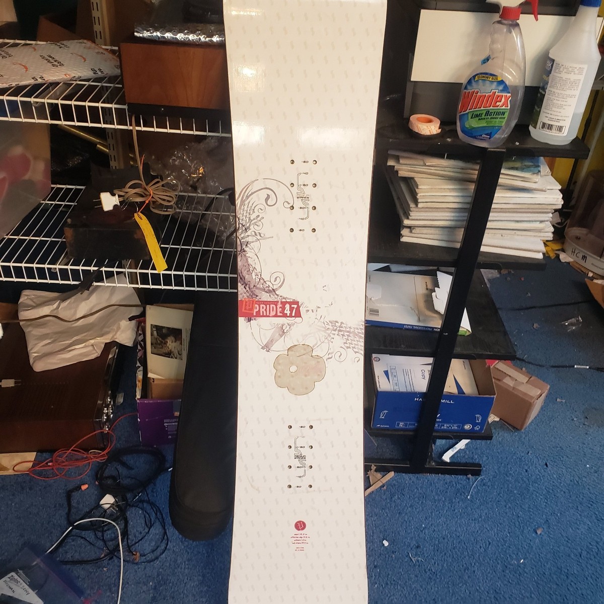 Head Pride 147 Cm Snowboard Womens White All Mountain -No Bindings