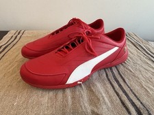 Puma Ferrari Kart Cat III Red Sole Sneakers Shoes Mens size 13 306219 04