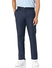 AMAZON ESSENTIALS MEN'S SLIM-FIT DRESS PANT MAE65006SP18 NAVY SIZE 31W X 34L