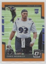 2017 Donruss Optic Rookies Orange Prizm 129/199 Chris Wormley #143 1u6
