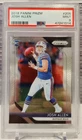 JOSH ALLEN 2018 PANINI PRIZM ROOKIE RC #205 PSA 9 MINT! BUFFALO BILLS NFL MVP!