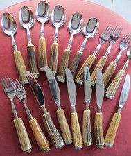 Jagdbesteck HUBERTUS, 18 teilig, neu