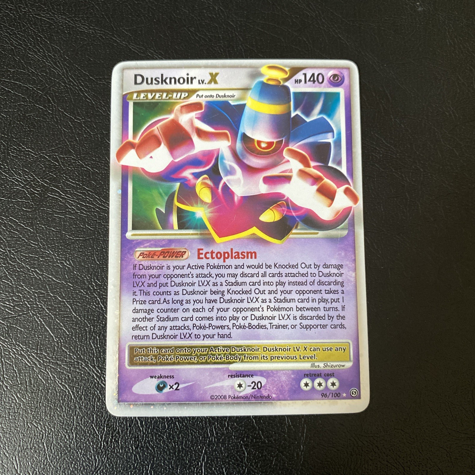Dusknoir LV.X 96/100 LP Pokémon TCG Stormfront