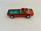 Hot Wheels Redline Bye Focal Orange Restored Car 1971 Rare No Injector Variation