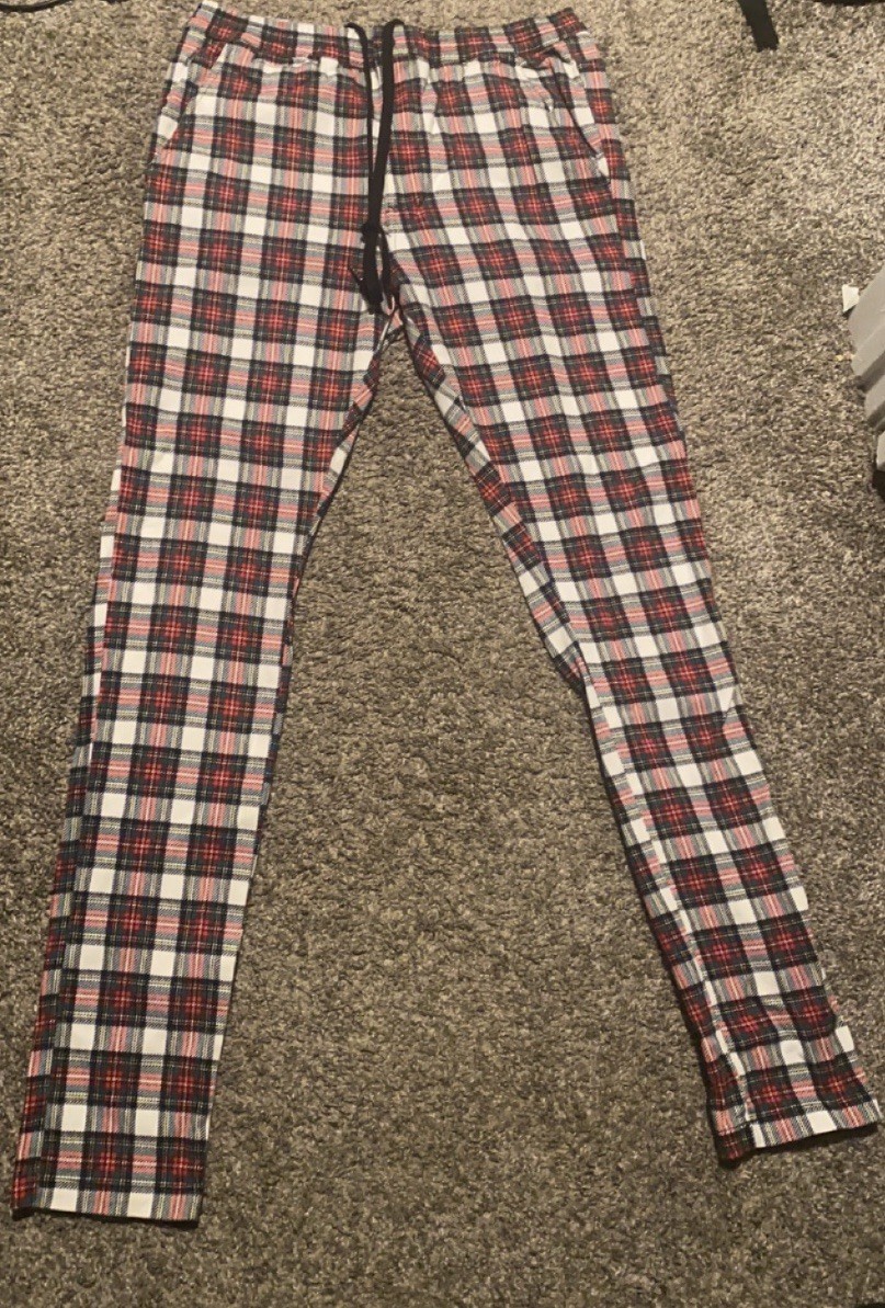 Plaid pants - image 1