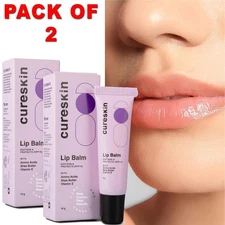 Cureskin Lip Balm with SPF 15 | Lip Lightening Balm Lighten Dark Lips | 10g x 2