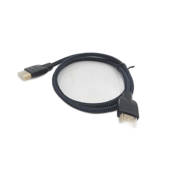 Amazon Basics Hdmi Kabel Kabeladapter Geflochten Schwarz Langlebig 09 Meter-image