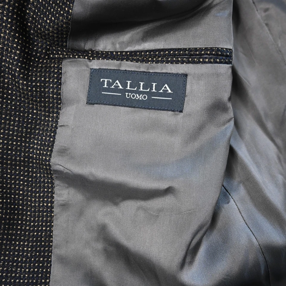 Blazer Traje Chaqueta Abrigo Deportivo Tallia 44L Marrón Suave Tweed Seda Lana Para Hombre Foto 4 de 4