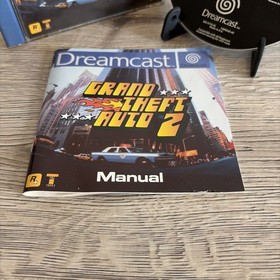 GRAND THEFT AUTO 2 SEGA DREAMCAST VIDEO GAME BOXED COMPLETE UK PAL