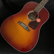 S-J45 Acoustic Electric Guitar B-BAND Solid Spruce Top Cherry Sunburst Finish