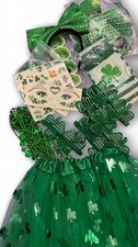 St Patrick's Day Costume Cosplay Accessories Shamrock Style