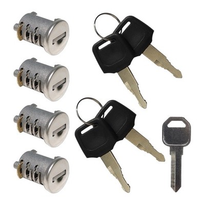 4 Pack Lock Cores for Yakima SKS Car Roof Rack System Components, Includes 4 ...