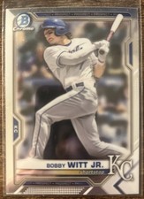 Bobby Witt Jr. 2021 Bowman Draft Chrome #BDC-47 Royals