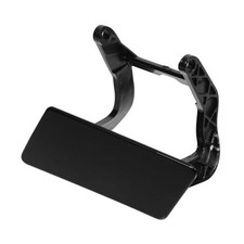1 Pcs Front Bumper Headlight Washer Nozzle Cover Cap for Left Side Black