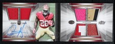 2014 Topps Prime Level 1 Auto Relic Book 1/10 Carlos Hyde #PI-CH Auto 03hd
