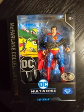 McFarlane DC Multiverse Collector Edition Action Comics  1 Superman Platinum New