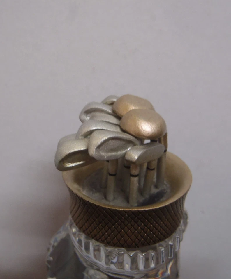 Waterford Crystal  Golf Bag with Clubs Paperweight Figurine - image 3 of 3