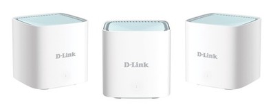 D-Link M15-3 EAGLE PRO Wi-Fi 6 AI AX1500 Mesh System (3-pack) AI Parental Contro