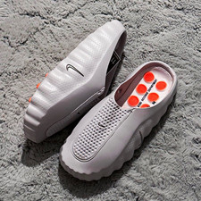 Nike mind 001 Slip-On Sneaker EU 45 Grau/Oran...