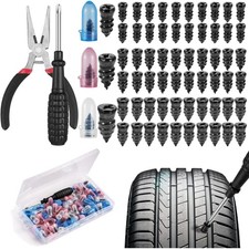 Reifenreparaturset Auto Motorrad LKW Fahrrad Notfall Reparaturset 62 Stück