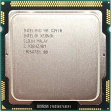   Xeon X3470 SLBJH 8 M cache 2,93 GHz LGA1156 P55 H55 processore CPU *zr