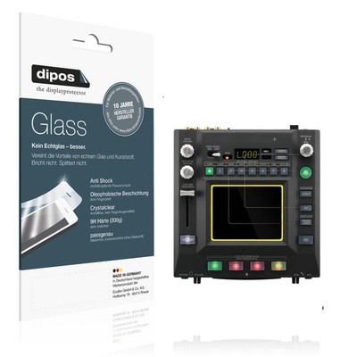 2x Schutzfolie für Korg Kaossilator Pro Plus - Anti-Shock 9H Folie dipos Glass