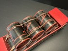 Vintage JEP marklin Bing train 0 Gauge red Graphiline Flat Wagon French 1950s — photo 3
