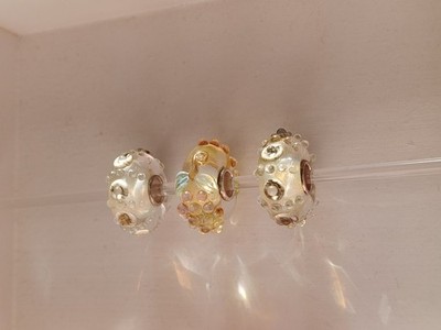 ElfBeads Glasperle - Gelb - Ocean Grapes Plus Zwei Andere