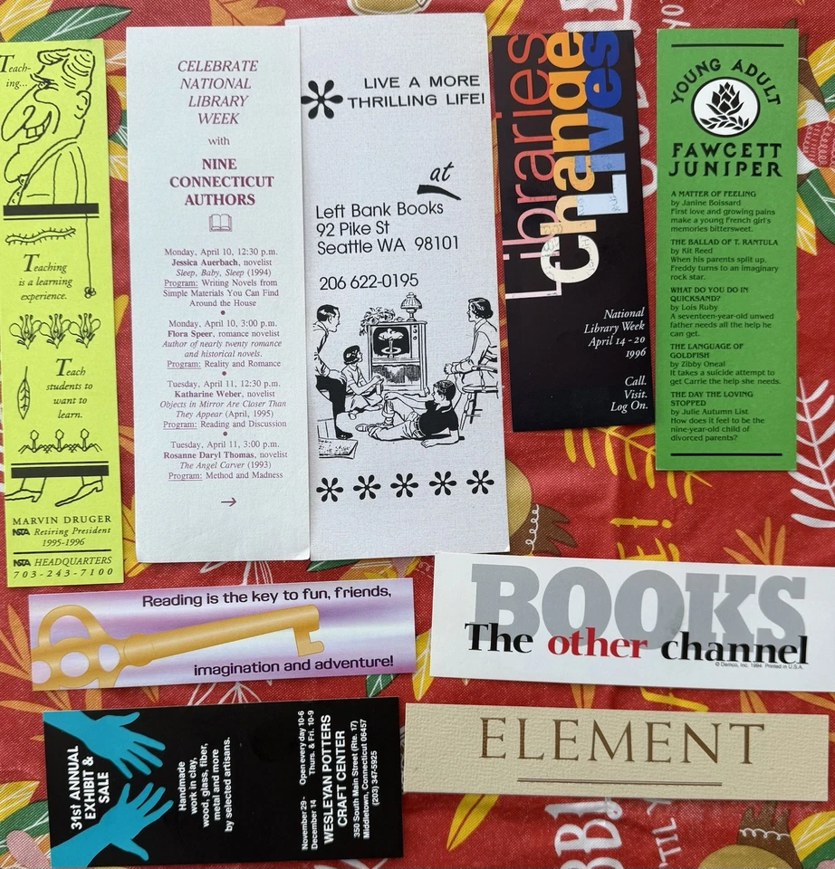 RARE VINTAGE LOT OF 50 BOOKMARKS 41 - Image 3 of 4