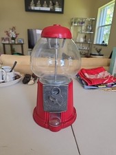 Gumball Machine Cast Metal, RARE 16" Tall. 1985 VINTAGE