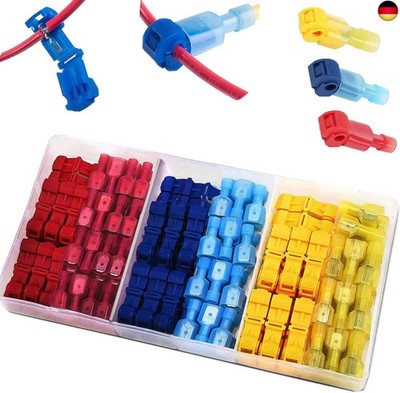 RUNCCI-YUN 120 pieces T-Tap electrical connectors, current thief, 60 T-branch co