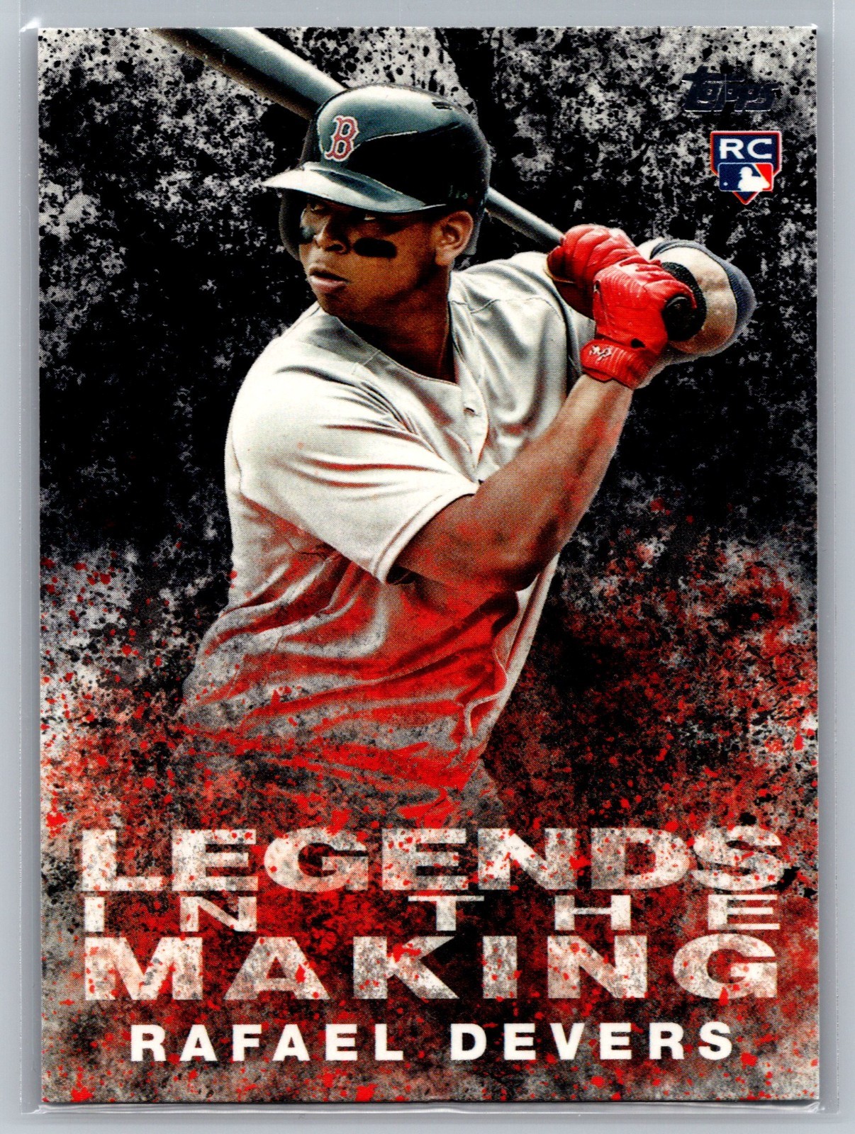 2018 Topps - Legends in the Making Series 2 Rafael Devers #LITM-1 Black (RC) NM