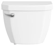 PROFLO PF2412 Reston 1.28 GPF Toilet Tank Only with Left Hand Lever - White 