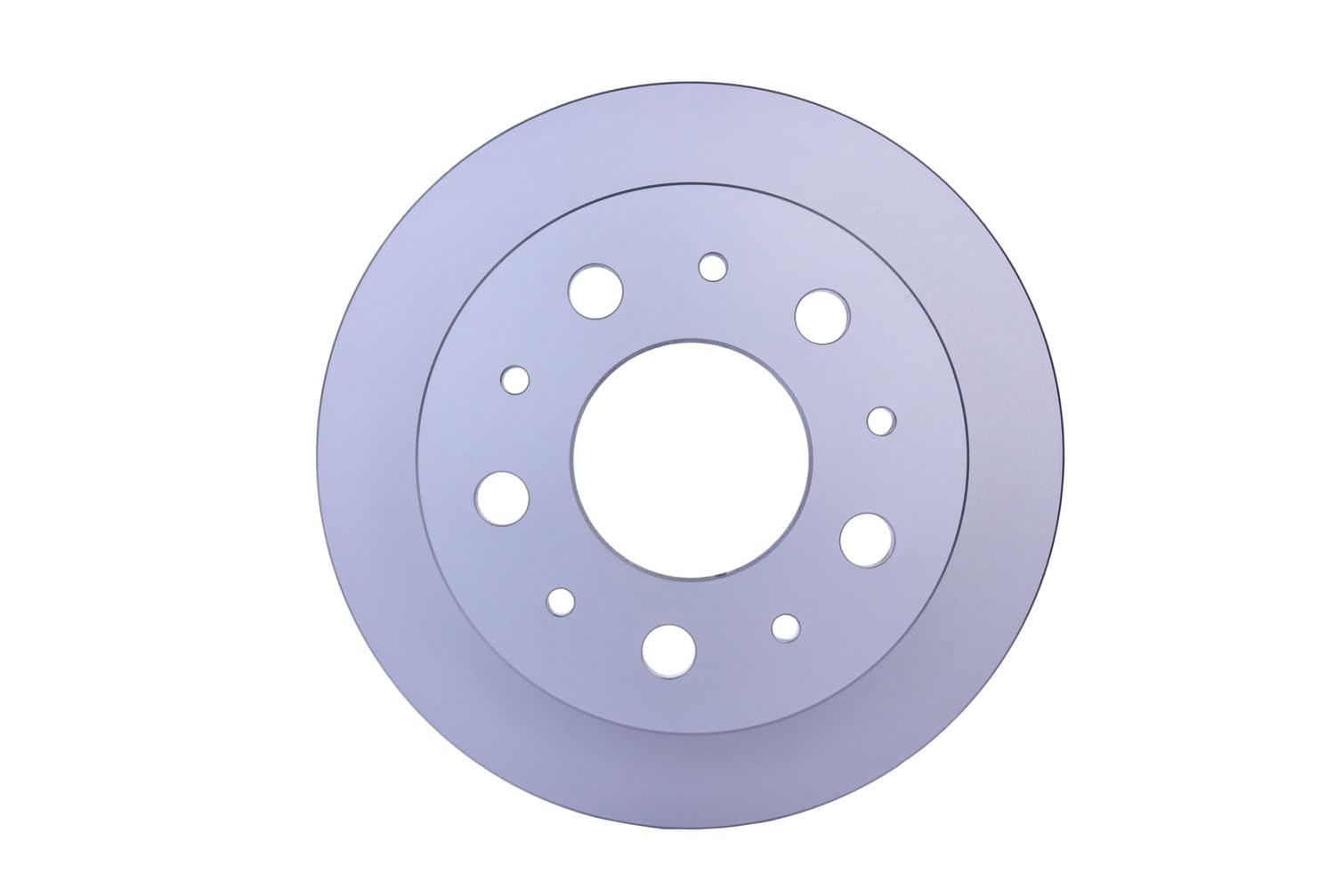 HELLA 8DD 355 108-981 Disco freno pieno, rivestito, senza bullone fissaggio ruota - Immagine 2