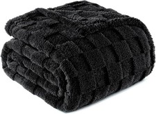 Fleece Throw Blanket for Couch,Super Soft and Warm Lightweight Checkered