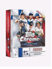 2026 Topps Chrome Baseball Logofractor Edition Hobby Box - 3 Box Lot - PreSale