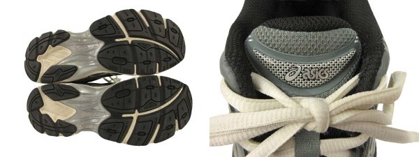 Asics GT2160 Men's Sneakers Black Gray 275cm Used B thumbnail 4