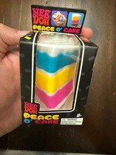 Needoh Peace O Cake Multi-Color Sensory Toy for Kids Nee Doh Cake Sealed Pack