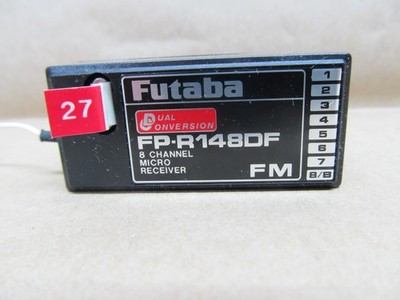 Futaba FP-R148DF - Eight Channel -Micro Receiver - On Channel #27